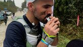 Probando el No Kramp en una carrera de trail