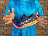 La Asics Fuzex es una zapatilla bastante flexible.