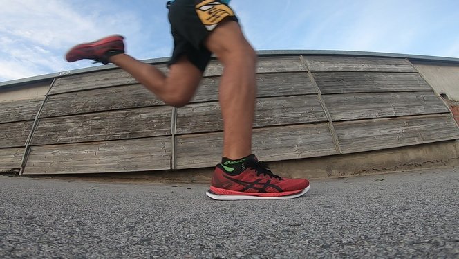 asics glideride analisis