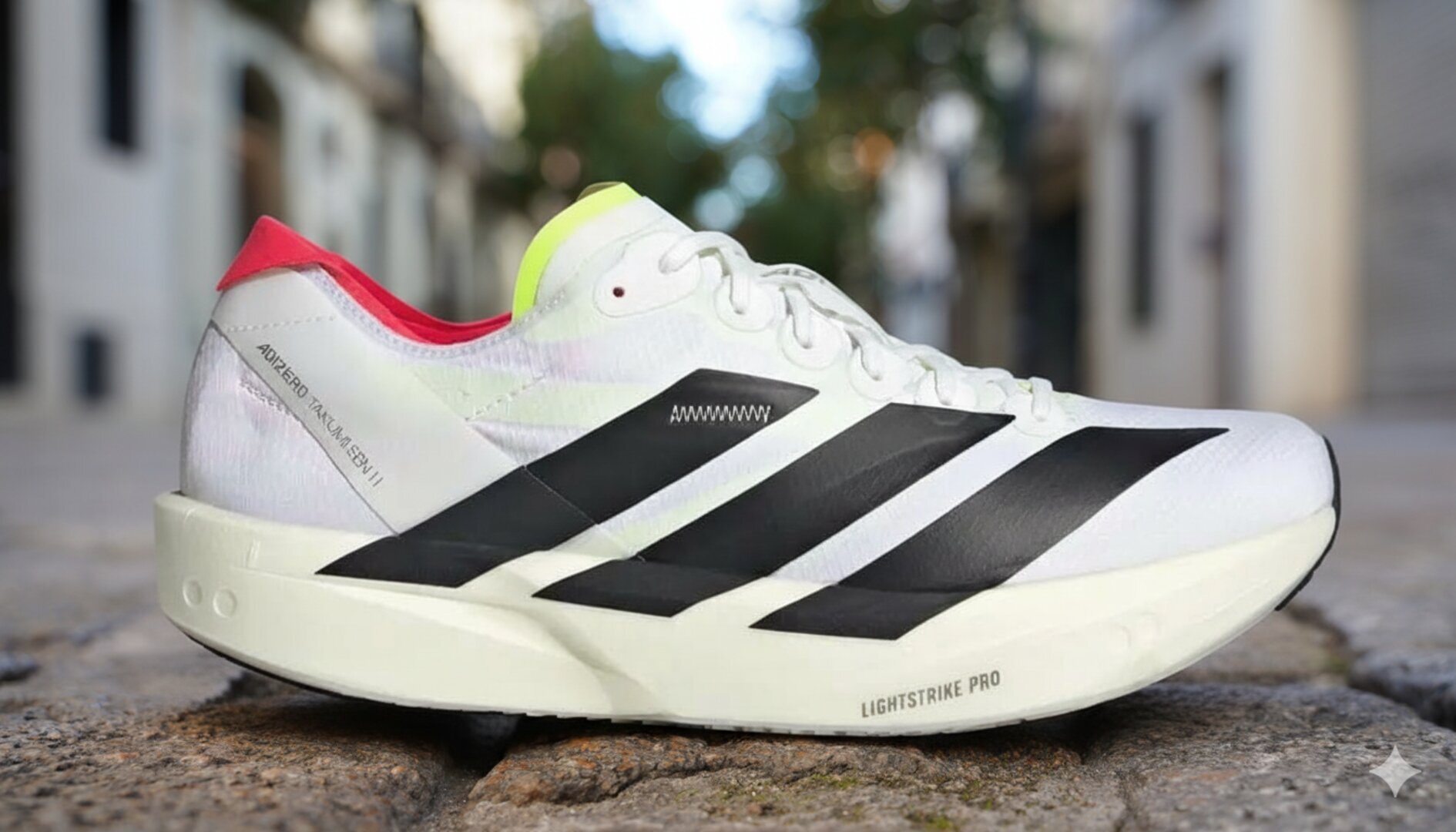 ADIZERO TAKUMI SEN 11 26.5 ホワイト/ブラック Adidas Adizero Takumi Sen 11, análisis: review, recomendación