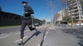 Se nota cierta inestabilidad cuando entramos de taln con las Adidas Energy Boost 3 