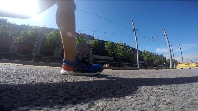 Adidas supernova Sequence 8 Boost m Azul Oscuro Naranja