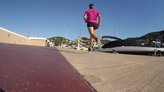Las Adidas Ultra boost Uncaged corriendo a orillas del Mediterrneo.