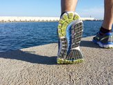 Brooks Ghost 9: aspecto multitaqueado de la suela