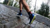 Entrenando bajo la lluvia con el Compressport