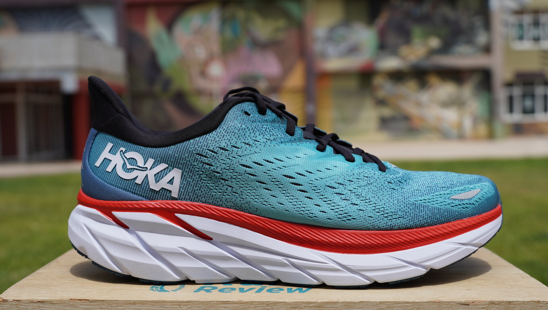 Hoka one one W CLIFTON 8 Acuarela / Berenjena / Azul - Envío gratis