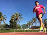 Mizuno Wave Hitogami 4-Probando sin calcet�n