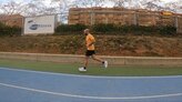 Entrenando largo con ellas