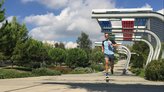 La transici�n de la pisada en las Mizuno Wave Sayonara 4 es r�pida.