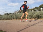 New Balance Vazee Rush-en acci�n sin contacto con pavimento