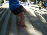 En las escaleras de la Salomon Run con las Nike Lunar Tempo 2
