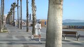 Entrenando en Barcelona