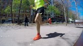 La horma afilada permite hacer cambi�n de direcci�n r�pidos con estas Salomon Slab Sonic.