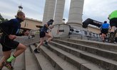 Entrando en la meta de la Salomon Run Barcelona 2019