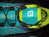 SALOMON X-SCREAM 3D: Sistema de atado rpido y bolsillo para el cordn sobrante