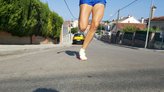 Saucony Kinvara 7, forzando en las cuestas