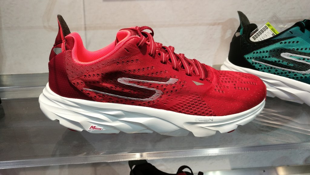 skechers go run ride 6 mujer plata