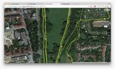 TomTom Runner 3: Prueba en parque con zonas despejadas y zonas de arboleda con varios pasos. Se puede ver la consistencia de la que hablbamos.