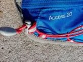Ultimate Direction Access 20: Las cintas se pueden ajustar