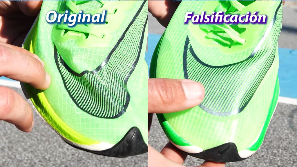 ZoomX Vaporfly originales VS falsas -