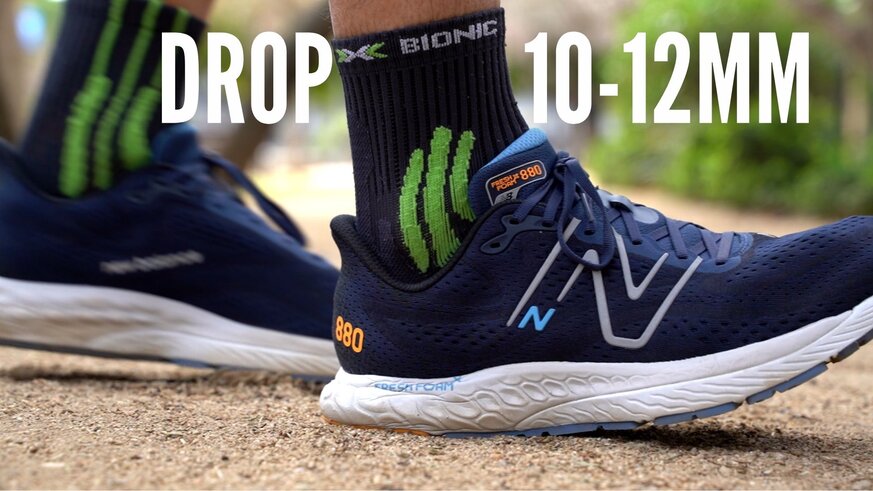 Algunas de las mejores zapatillas para entrenar con drop alto 