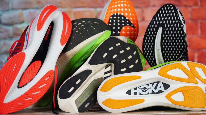 �C�mo son las suelas de las zapatillas m�s r�pidas?
