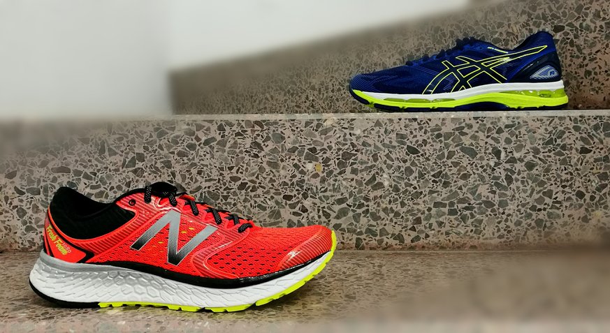 Asics Nimbus 19 vs Fresh 1080v7 - ROADRUNNINGReview.com