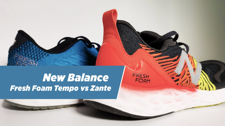 New Balance Fresh Foam Tempo vs Zante
