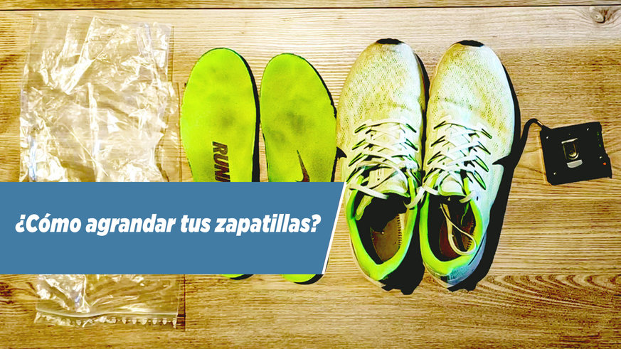 �C�mo hacer m�s grandes tus zapatillas de running?