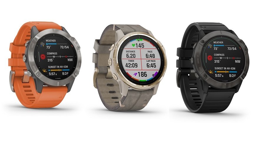 Gama Garmin Fenix 6 Series: Fenix 6, Fenix 6S y Fenix 6X 