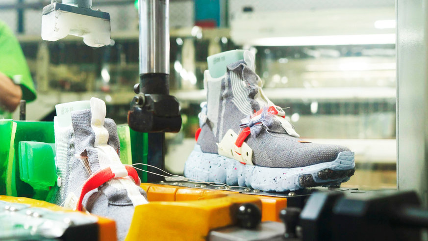Space Hippie, una colecci�n Nike de zapatillas recicladas