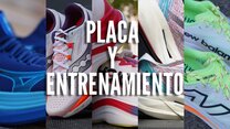 Las sper zapatillas de entrenamiento con placa