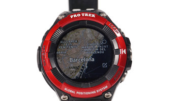 Casio Pro Trek Smart WSD-F21HR Descarga el mapa en tu casa y utiliza la función mapas